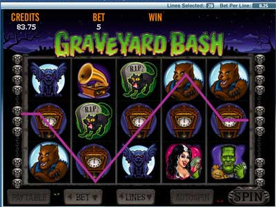 Игровой автомат PartyGaming Graveyard Bash