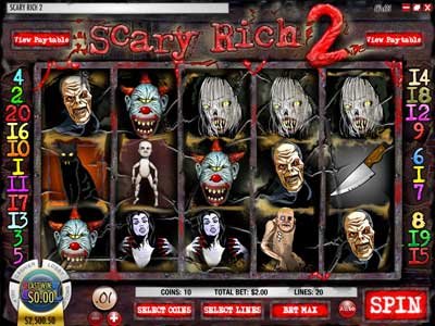 Популярный игровой автомат Райвэл Scary Rich 2